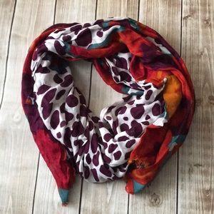 Multi colored scarf